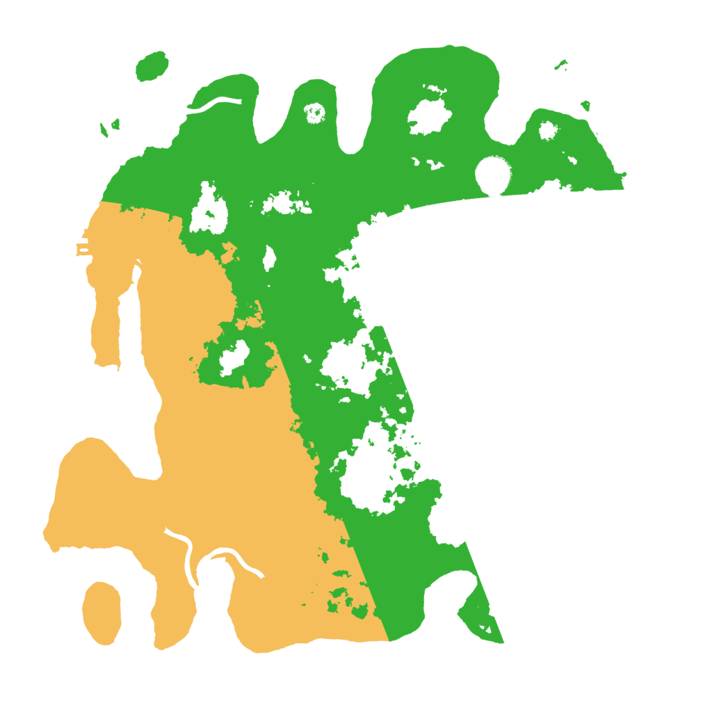 Biome Rust Map: Procedural Map, Size: 3500, Seed: 1404317115