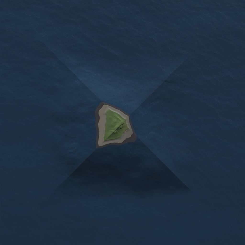 Rust Map: Procedural Map, Size: 1000, Seed: 1488565397, 3 Monuments