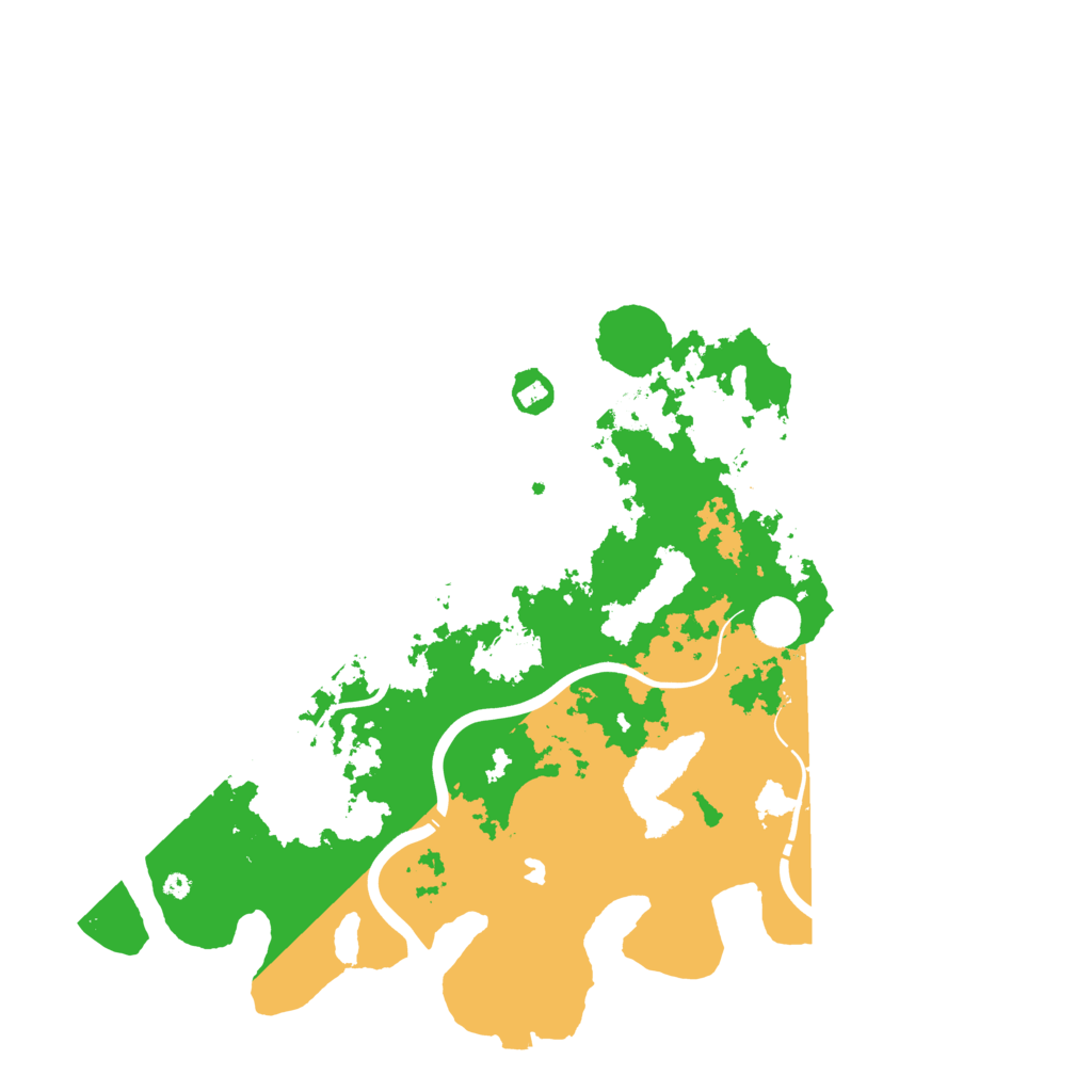 Biome Rust Map: Procedural Map, Size: 4250, Seed: 487714