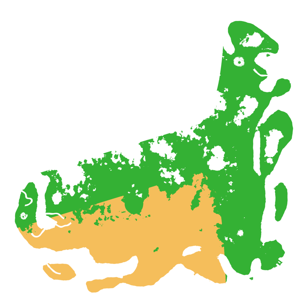Biome Rust Map: Procedural Map, Size: 4500, Seed: 759534928