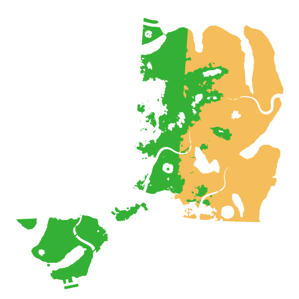 Biome Rust Map: Procedural Map, Size: 4250, Seed: 336224065