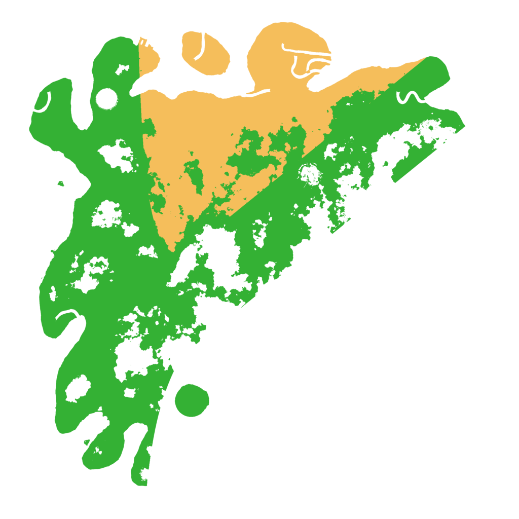 Biome Rust Map: Procedural Map, Size: 4300, Seed: 643198