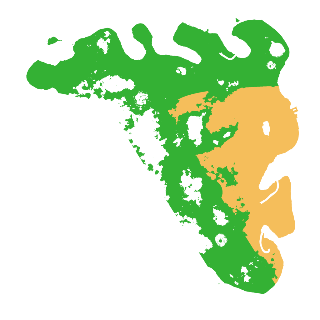 Biome Rust Map: Procedural Map, Size: 4000, Seed: 1542