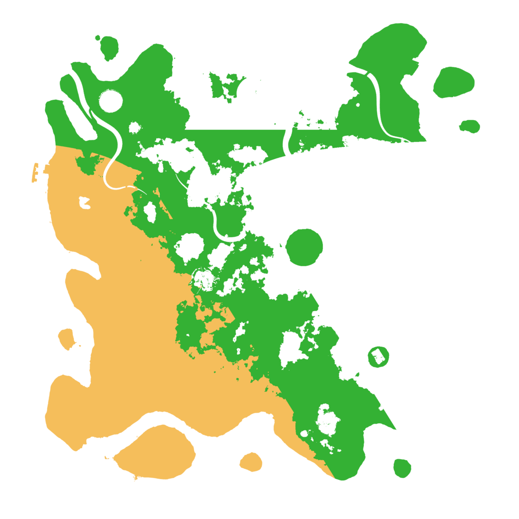 Biome Rust Map: Procedural Map, Size: 4000, Seed: 2038236544