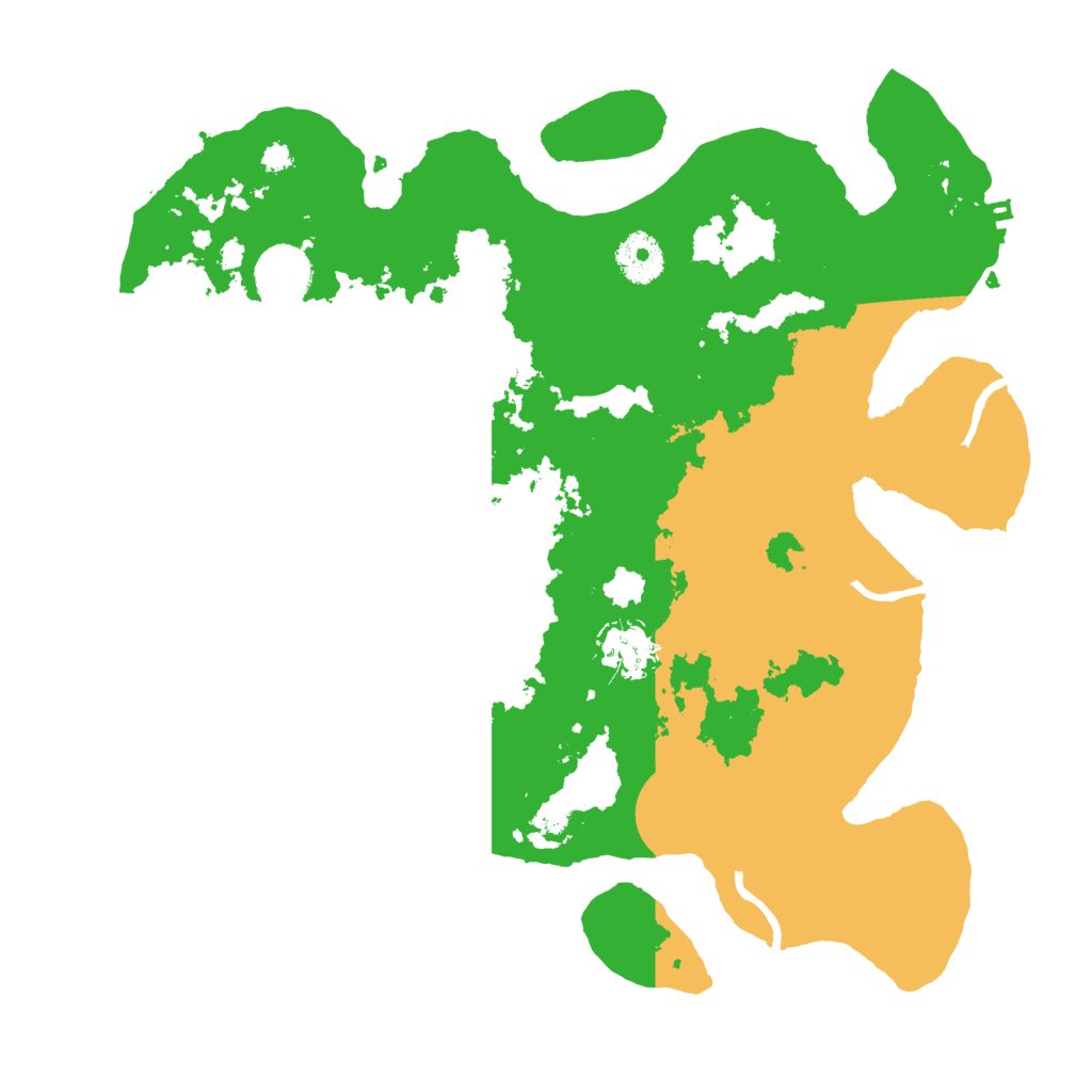 Biome Rust Map: Procedural Map, Size: 3400, Seed: 1006839777