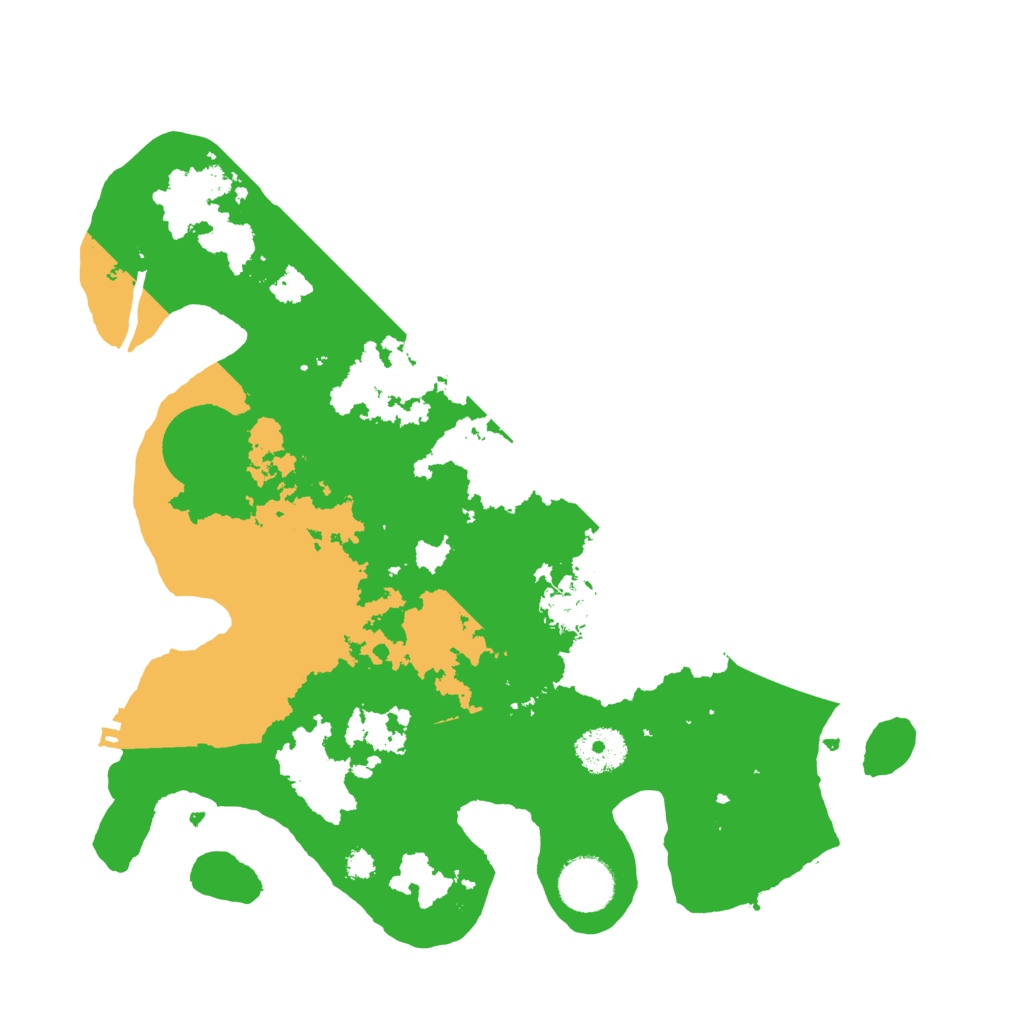 Biome Rust Map: Procedural Map, Size: 3250, Seed: 181423