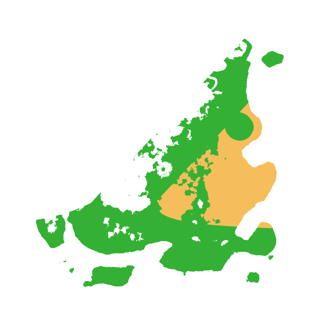 Biome Rust Map: Procedural Map, Size: 3100, Seed: 2959020