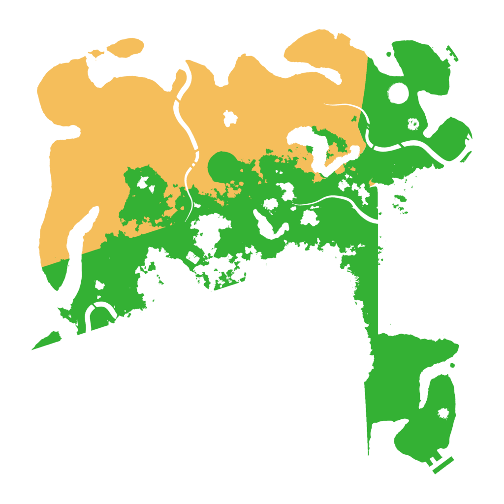 Biome Rust Map: Procedural Map, Size: 4250, Seed: 757427073