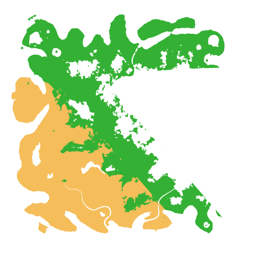 Biome Rust Map: Procedural Map, Size: 4250, Seed: 970468985