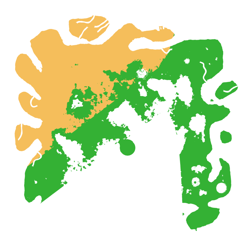 Biome Rust Map: Procedural Map, Size: 4250, Seed: 634454855