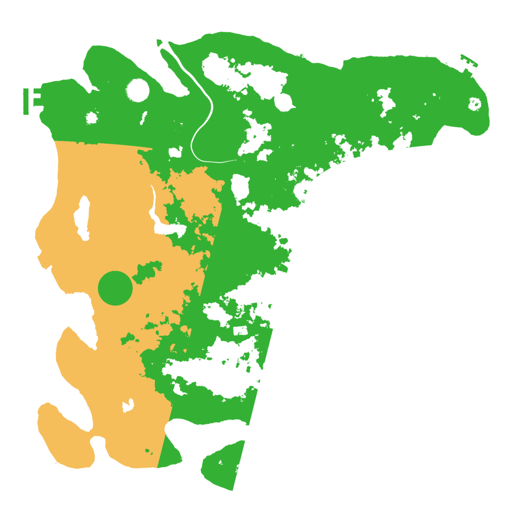 Biome Rust Map: Procedural Map, Size: 4000, Seed: 935213622
