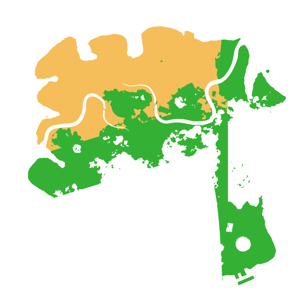 Biome Rust Map: Procedural Map, Size: 3602, Seed: 993459