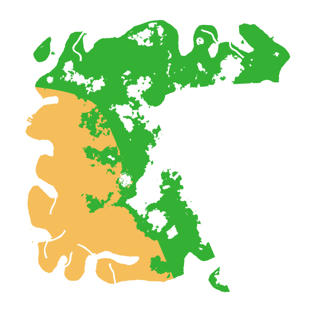 Biome Rust Map: Procedural Map, Size: 4250, Seed: 106686313