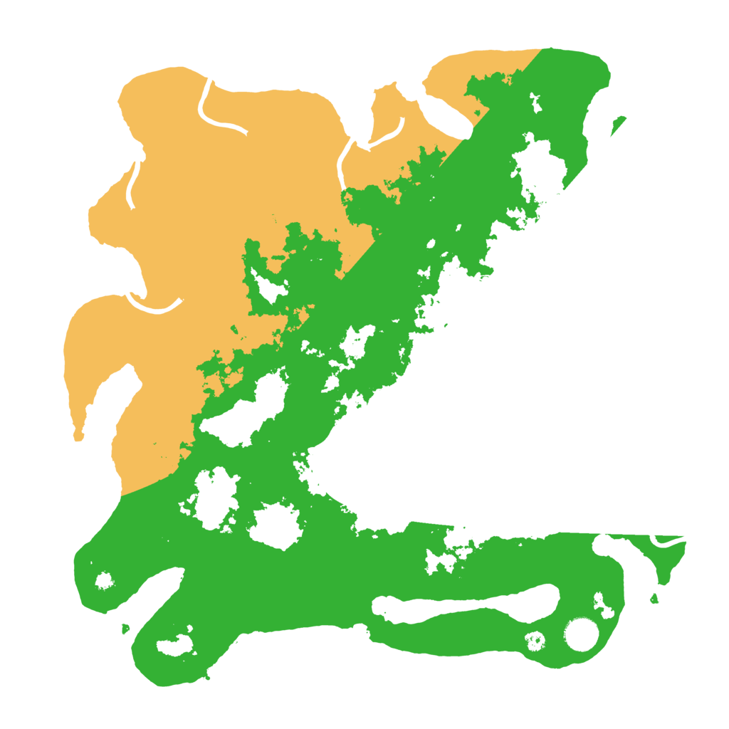 Biome Rust Map: Procedural Map, Size: 3800, Seed: 1397245