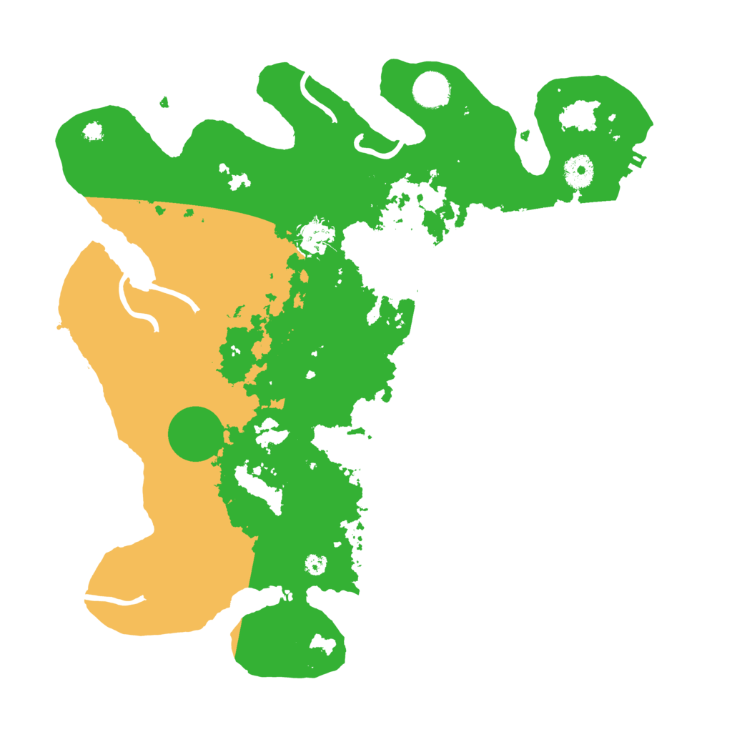 Biome Rust Map: Procedural Map, Size: 3500, Seed: 1964542854