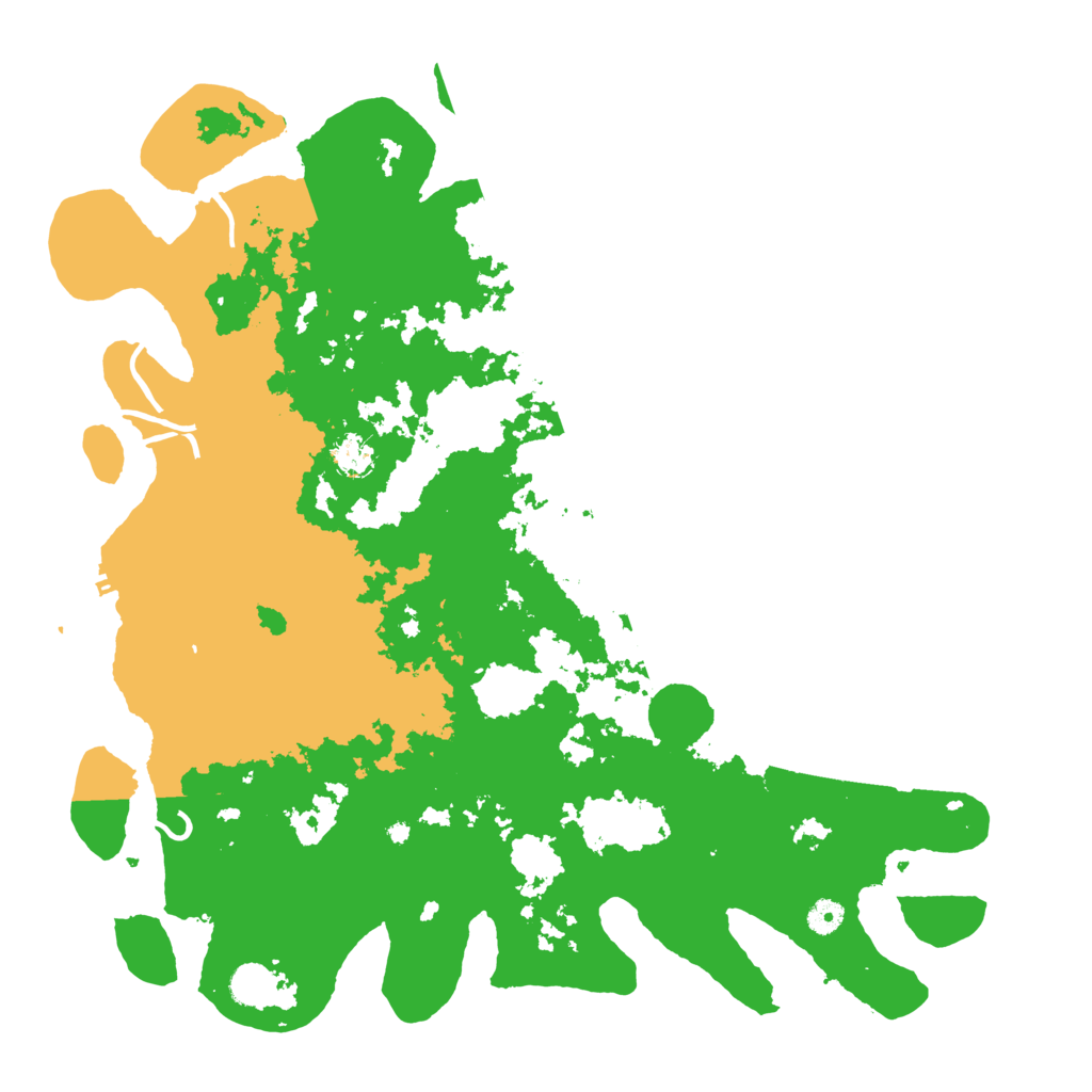 Biome Rust Map: Procedural Map, Size: 4673, Seed: 4672