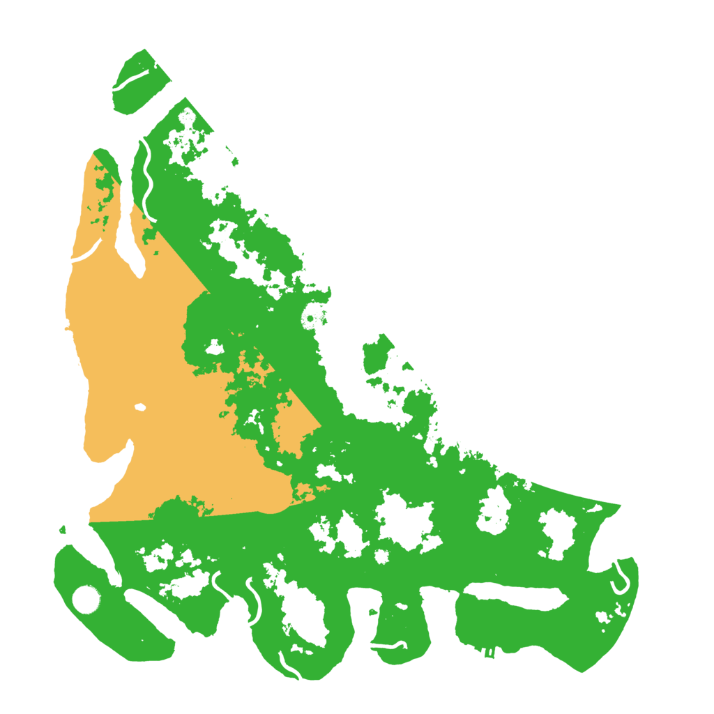 Biome Rust Map: Procedural Map, Size: 4500, Seed: 20701