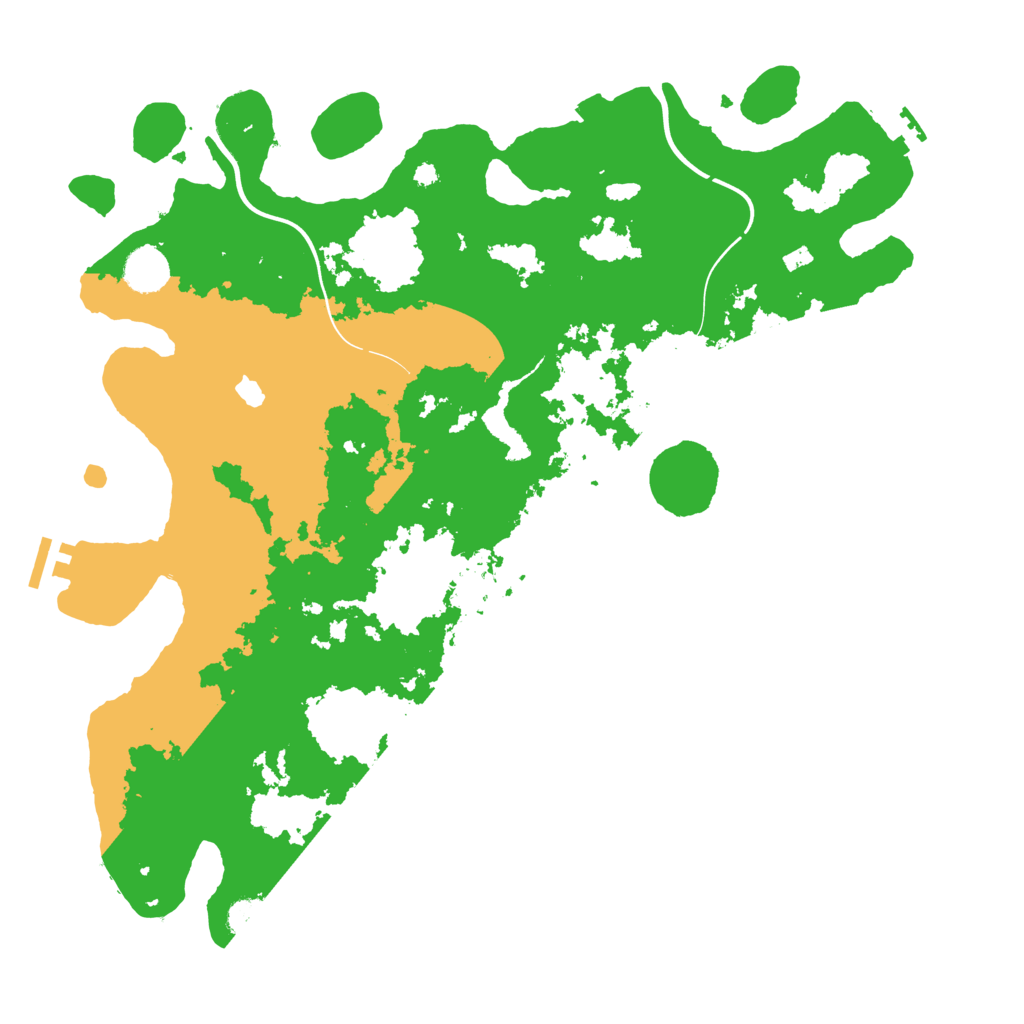 Biome Rust Map: Procedural Map, Size: 4000, Seed: 1749768805