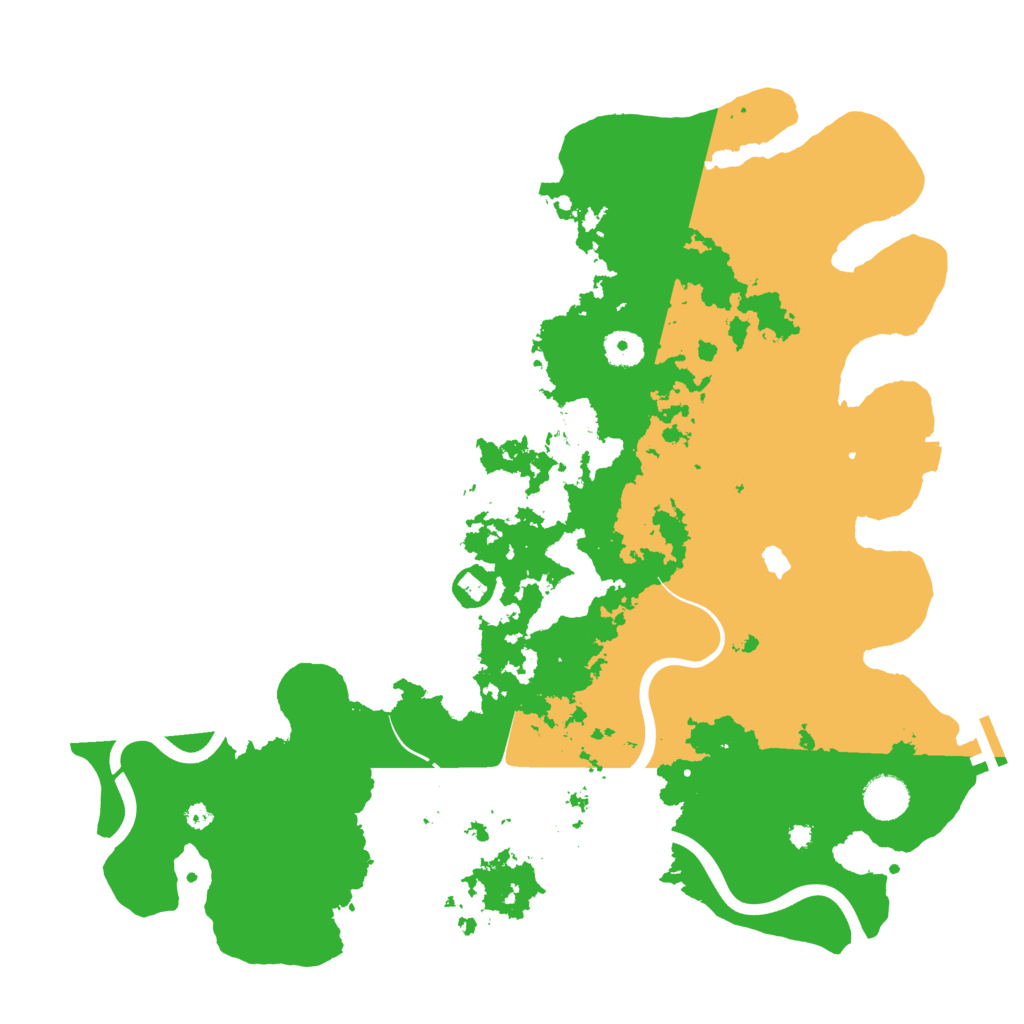 Biome Rust Map: Procedural Map, Size: 4000, Seed: 240941570