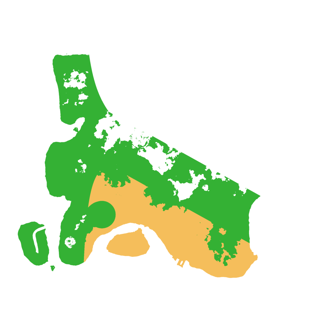 Biome Rust Map: Procedural Map, Size: 3000, Seed: 1801