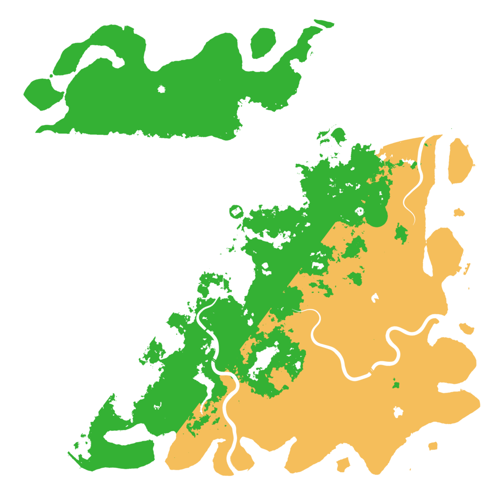 Biome Rust Map: Procedural Map, Size: 6000, Seed: 162778974