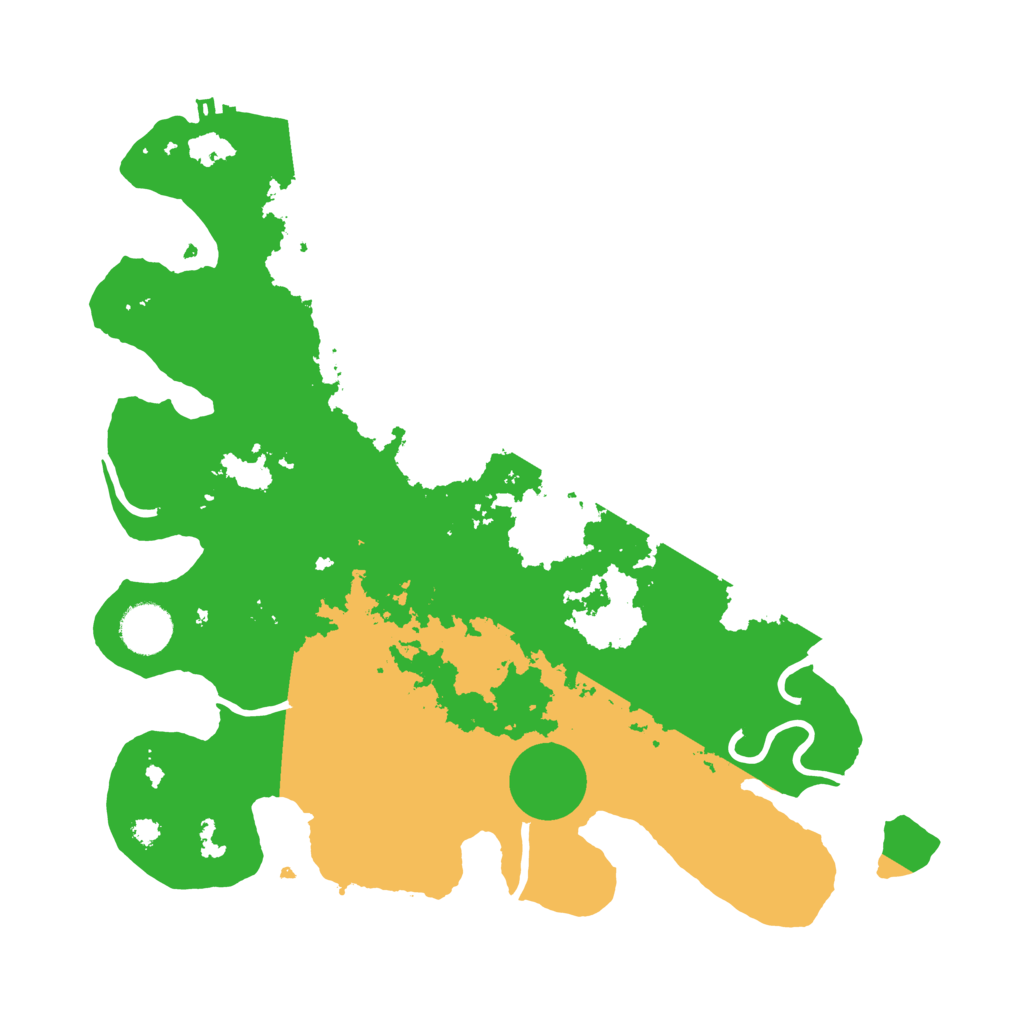 Biome Rust Map: Procedural Map, Size: 3500, Seed: 1390090333