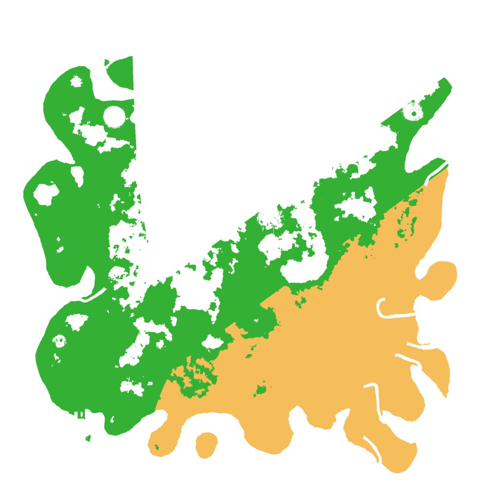 Biome Rust Map: Procedural Map, Size: 4000, Seed: 578637