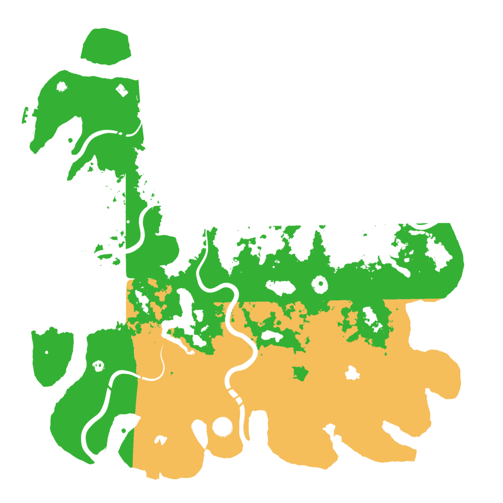 Biome Rust Map: Procedural Map, Size: 4500, Seed: 553989639