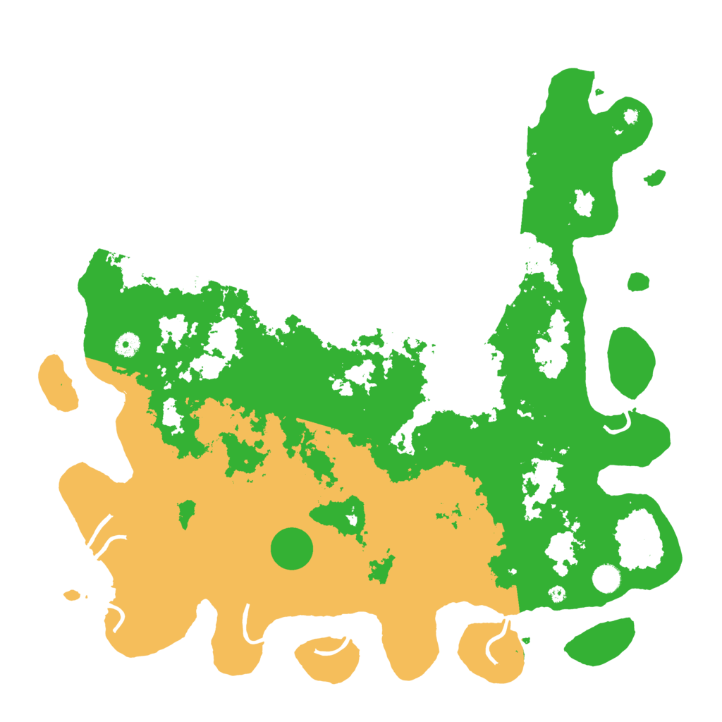 Biome Rust Map: Procedural Map, Size: 4500, Seed: 961442069