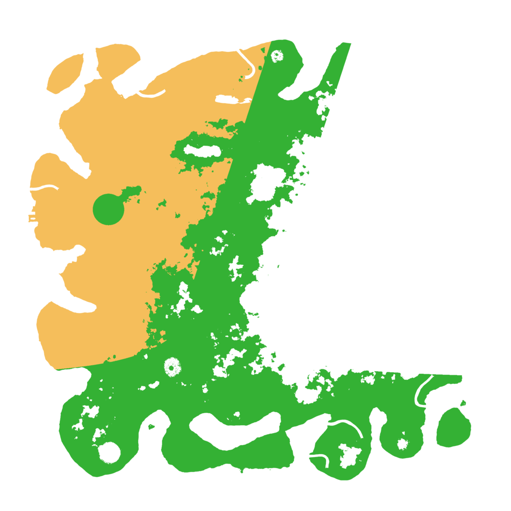 Biome Rust Map: Procedural Map, Size: 4300, Seed: 1211305639