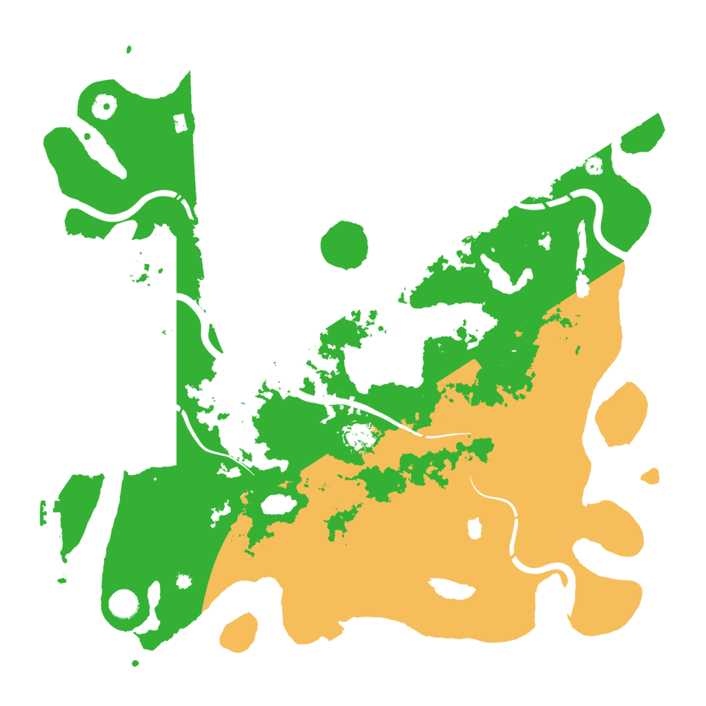 Biome Rust Map: Procedural Map, Size: 4250, Seed: 790744355