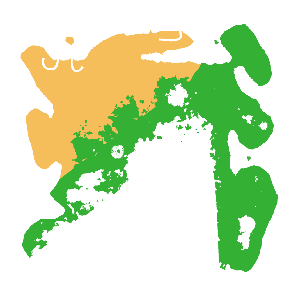 Biome Rust Map: Procedural Map, Size: 3400, Seed: 34186243
