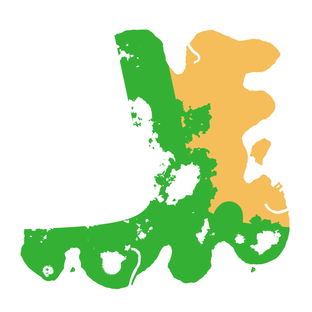 Biome Rust Map: Procedural Map, Size: 3000, Seed: 337669606