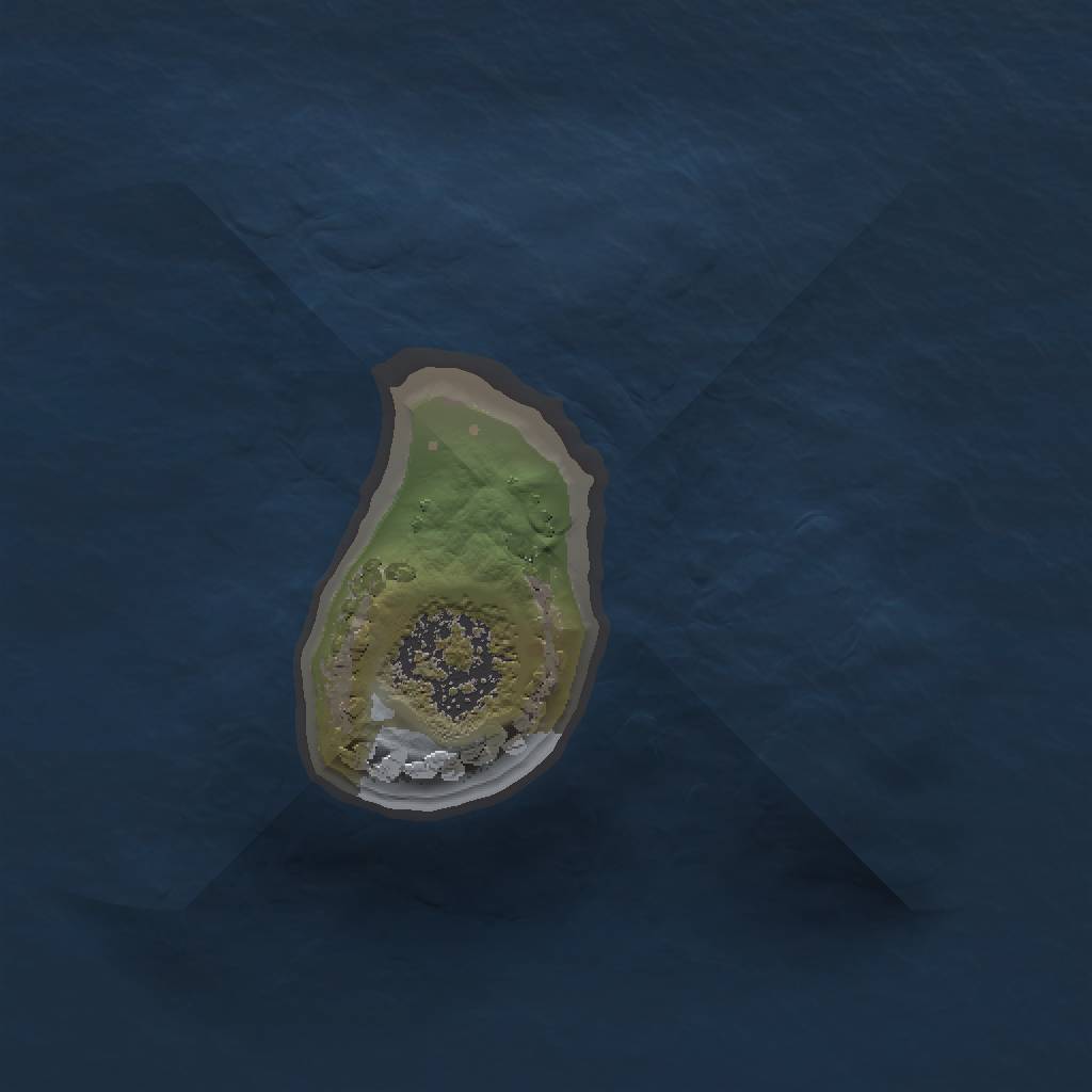 Rust Map: Procedural Map, Size: 1000, Seed: 25529942, 3 Monuments