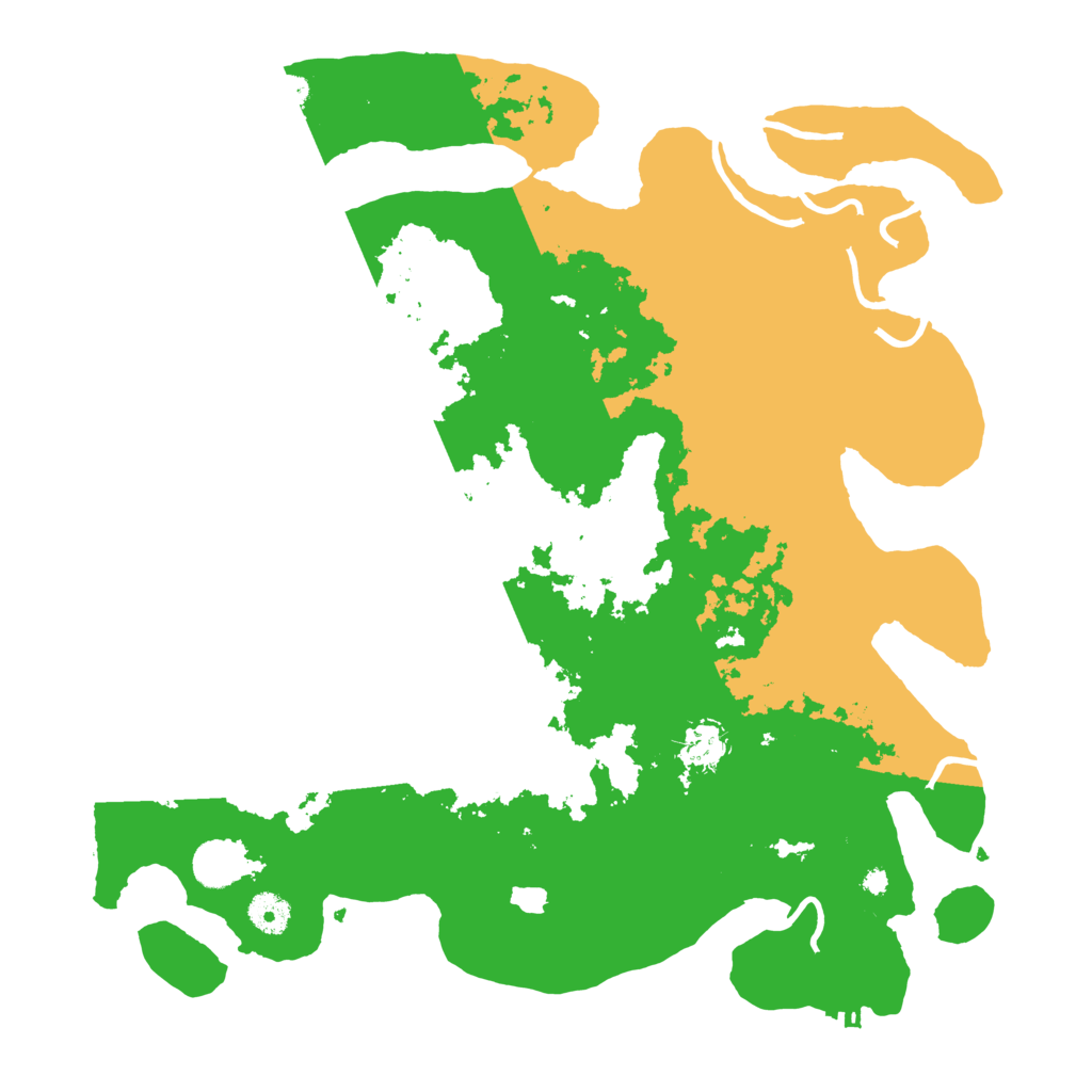 Biome Rust Map: Procedural Map, Size: 4000, Seed: 29045622