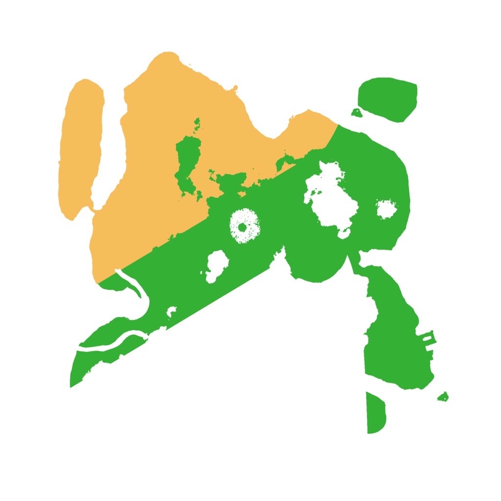 Biome Rust Map: Procedural Map, Size: 2350, Seed: 261314