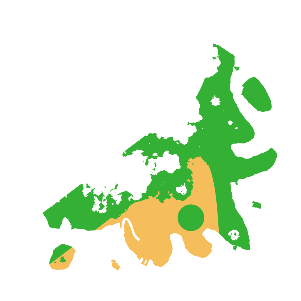 Biome Rust Map: Procedural Map, Size: 3000, Seed: 83975