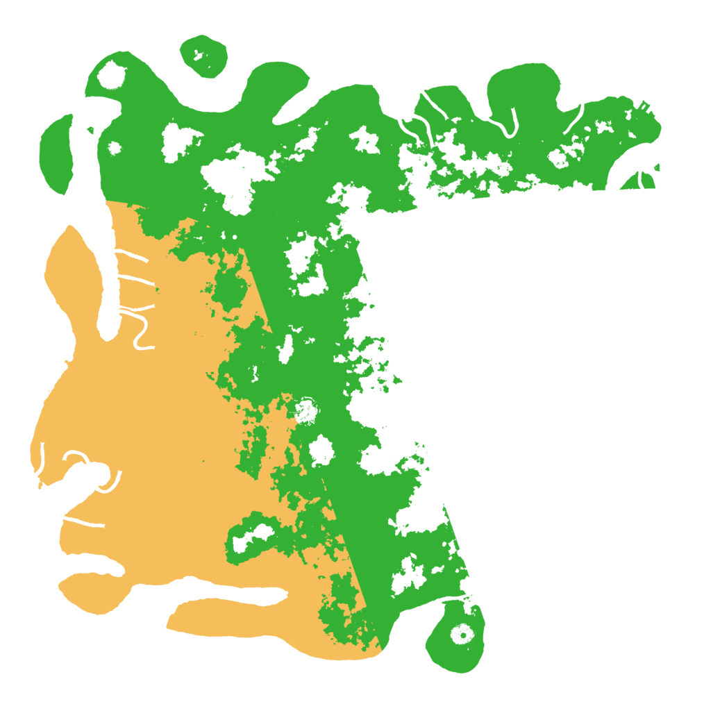 Biome Rust Map: Procedural Map, Size: 5000, Seed: 490393099