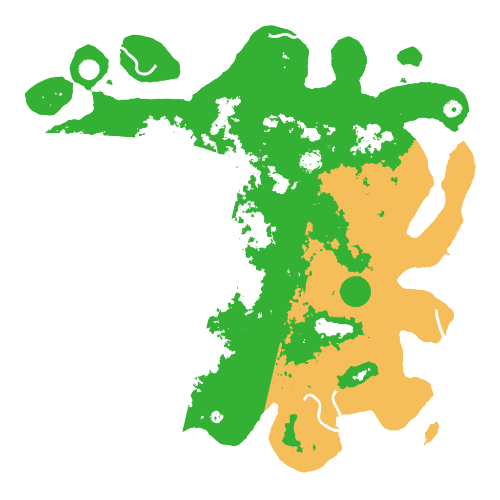 Biome Rust Map: Procedural Map, Size: 4300, Seed: 1362167882