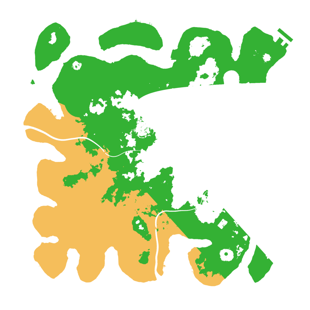 Biome Rust Map: Procedural Map, Size: 3500, Seed: 1732420777