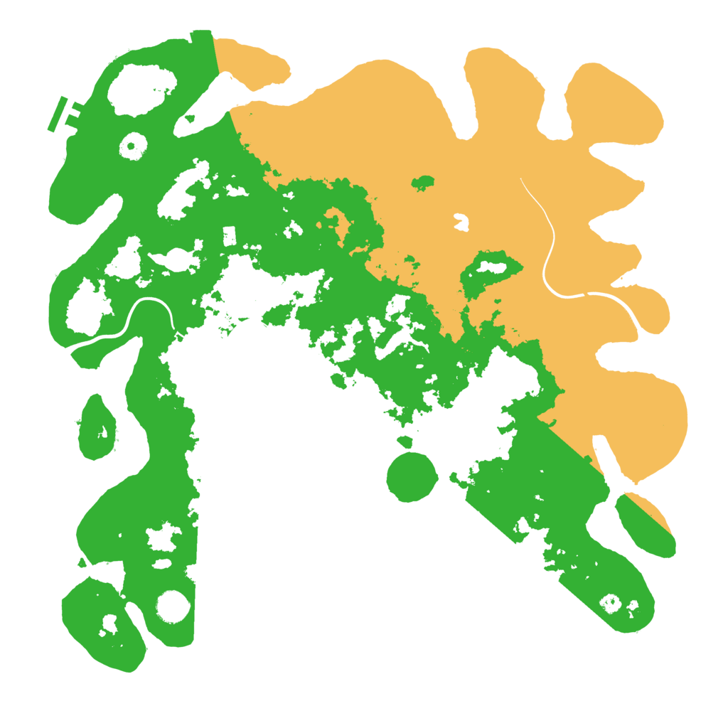 Biome Rust Map: Procedural Map, Size: 4000, Seed: 47834279