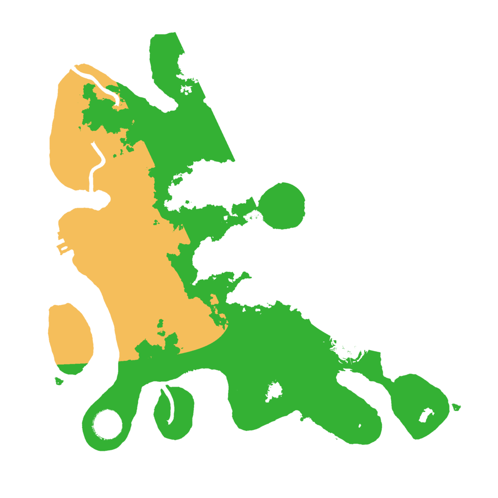 Biome Rust Map: Procedural Map, Size: 3000, Seed: 58065061