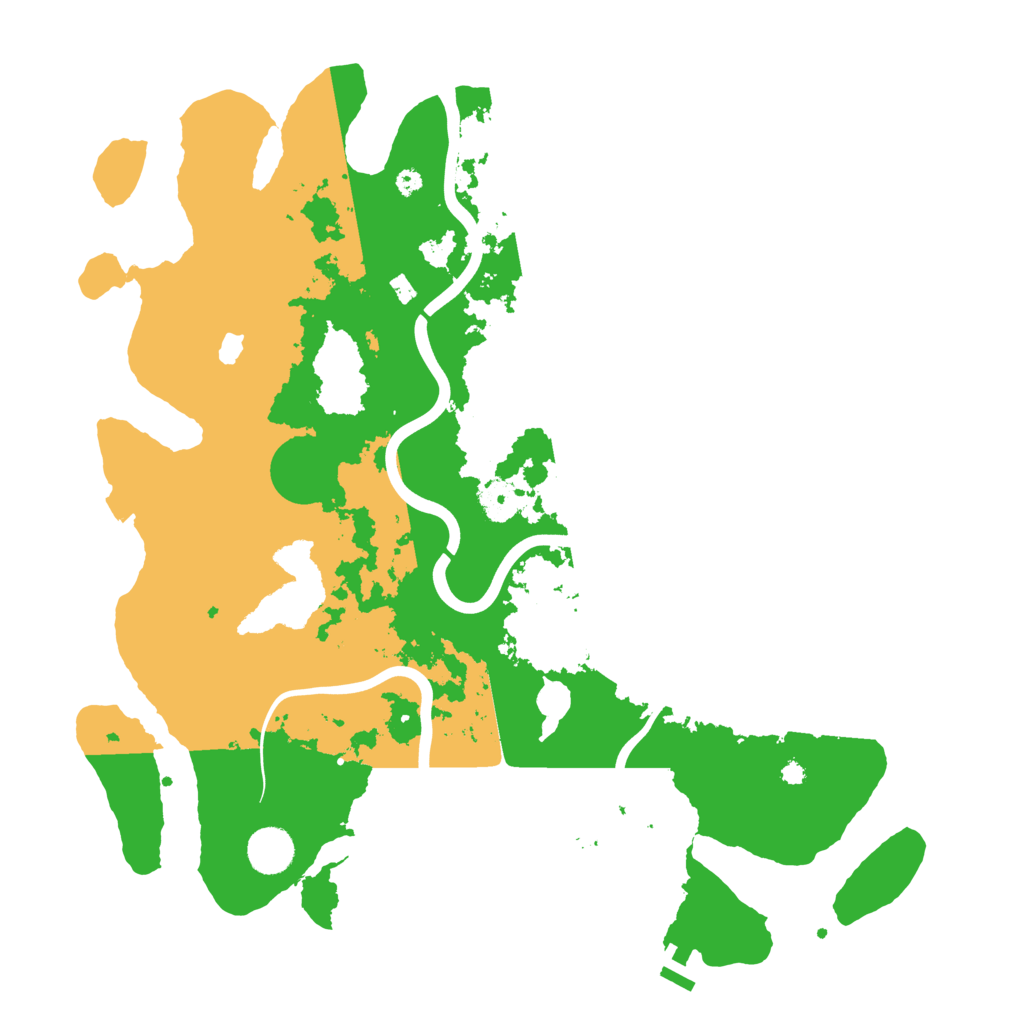 Biome Rust Map: Procedural Map, Size: 4000, Seed: 2030265940