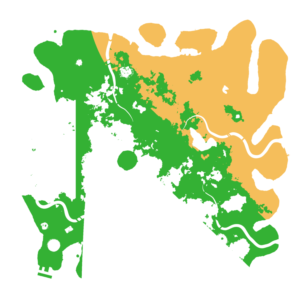 Biome Rust Map: Procedural Map, Size: 4250, Seed: 1398632150