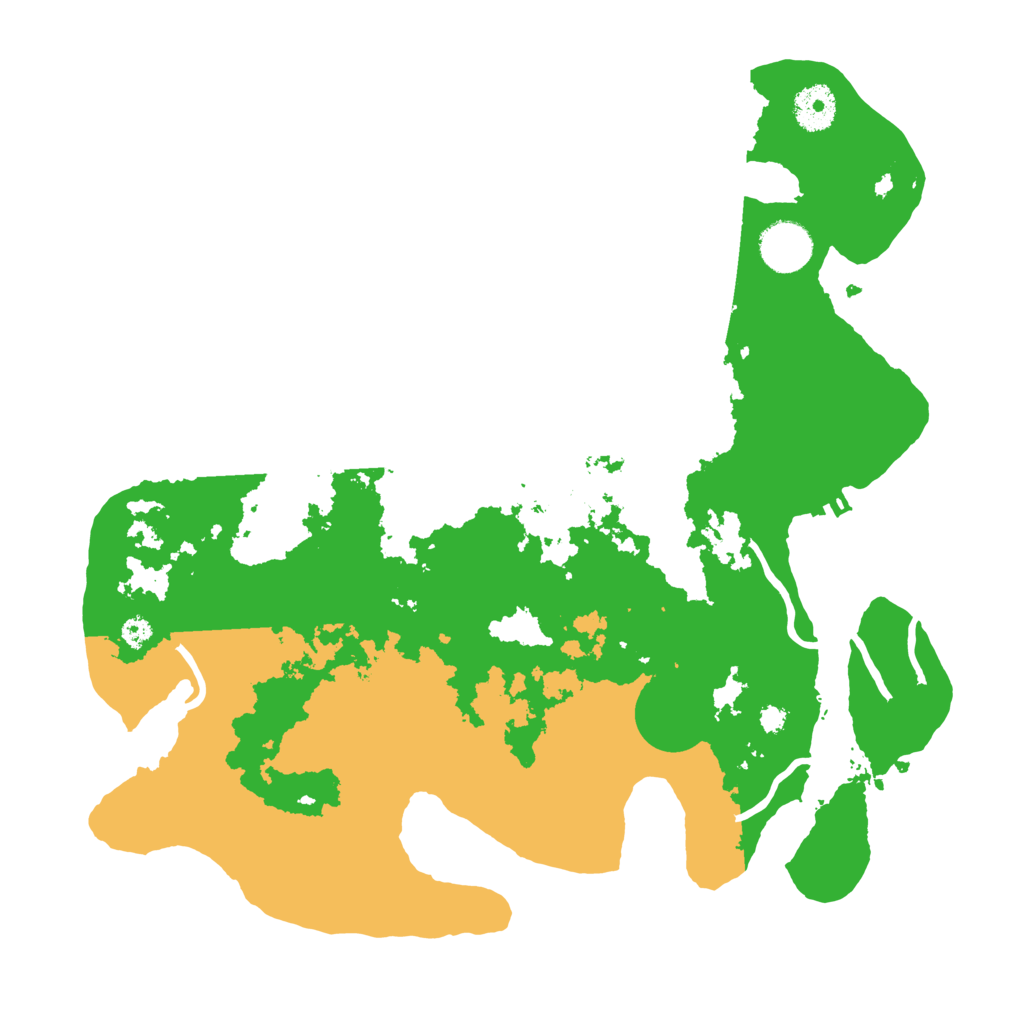 Biome Rust Map: Procedural Map, Size: 3500, Seed: 1620677048