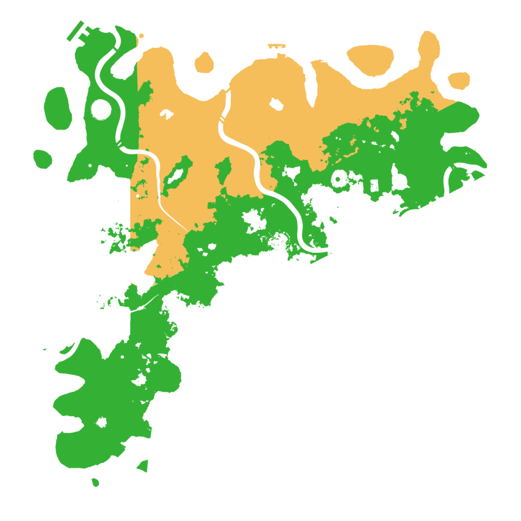 Biome Rust Map: Procedural Map, Size: 4500, Seed: 653210894