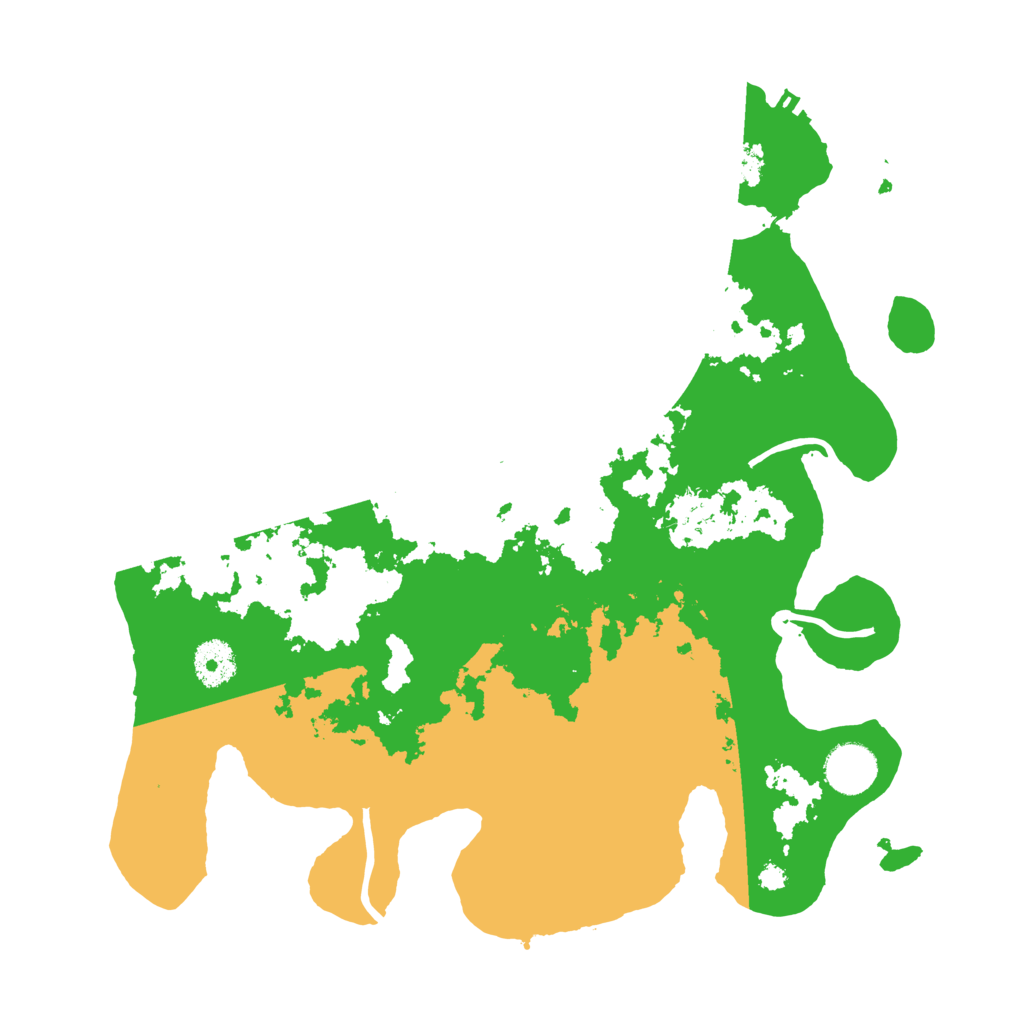 Biome Rust Map: Procedural Map, Size: 3500, Seed: 1318757437