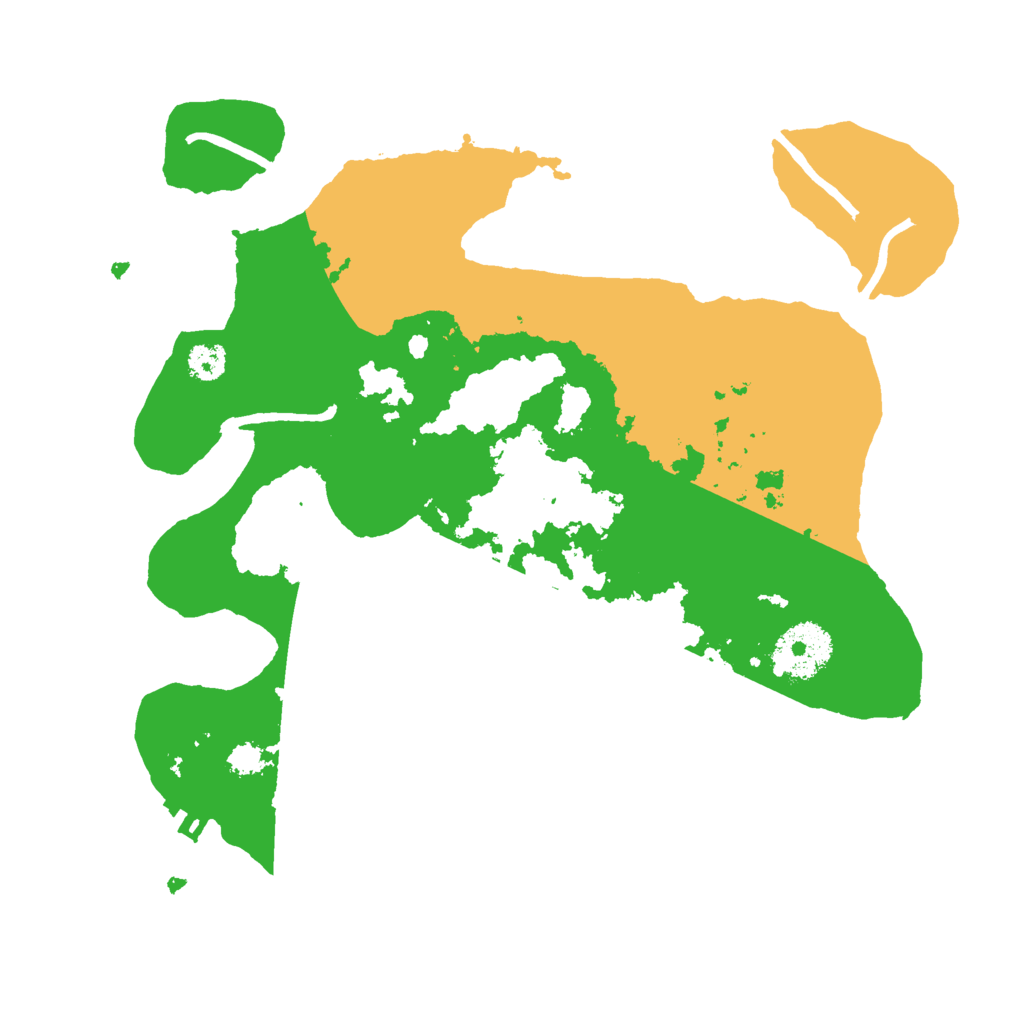 Biome Rust Map: Procedural Map, Size: 2798, Seed: 657254