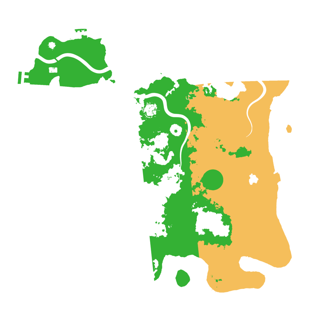 Biome Rust Map: Procedural Map, Size: 4000, Seed: 1963030598