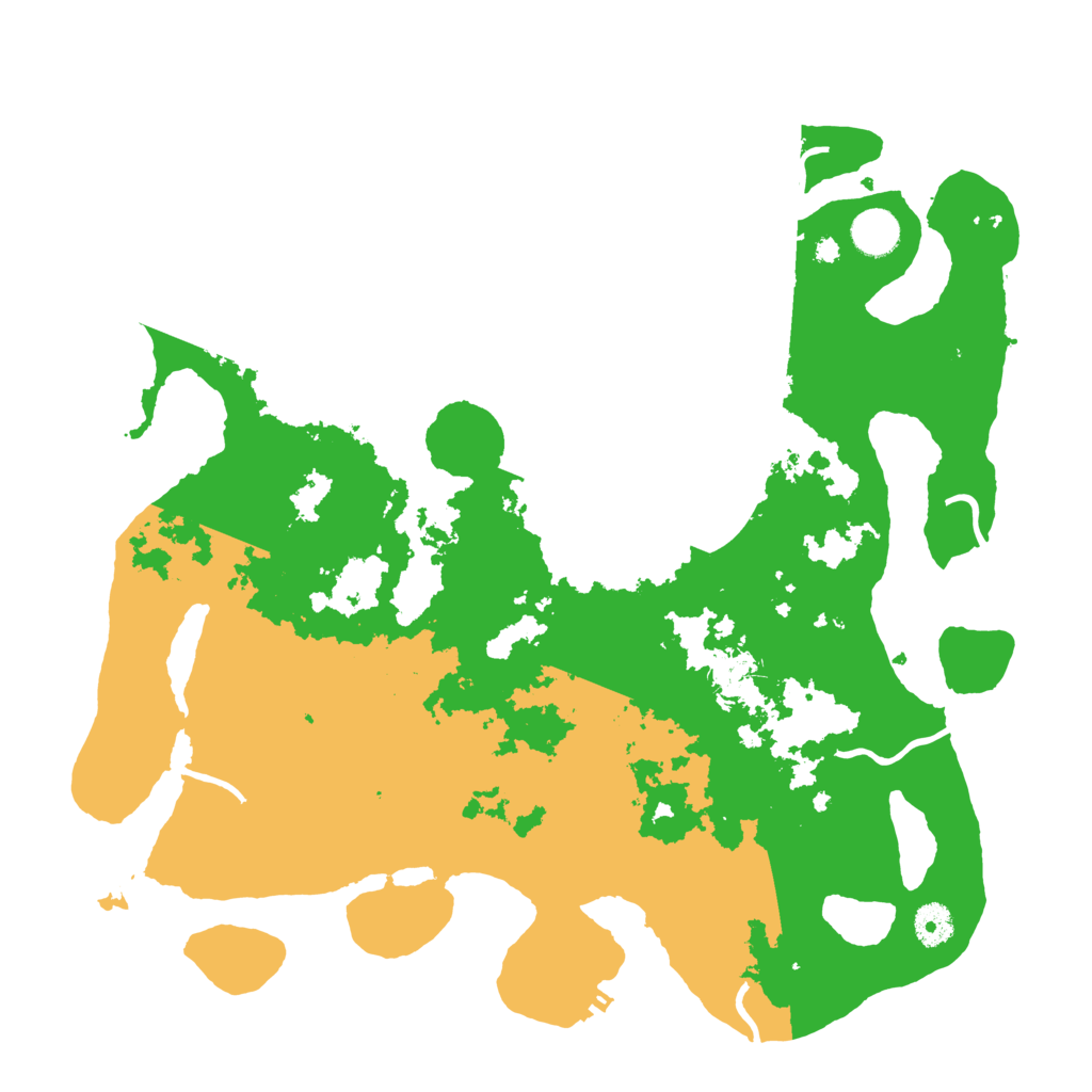 Biome Rust Map: Procedural Map, Size: 4000, Seed: 2065700728